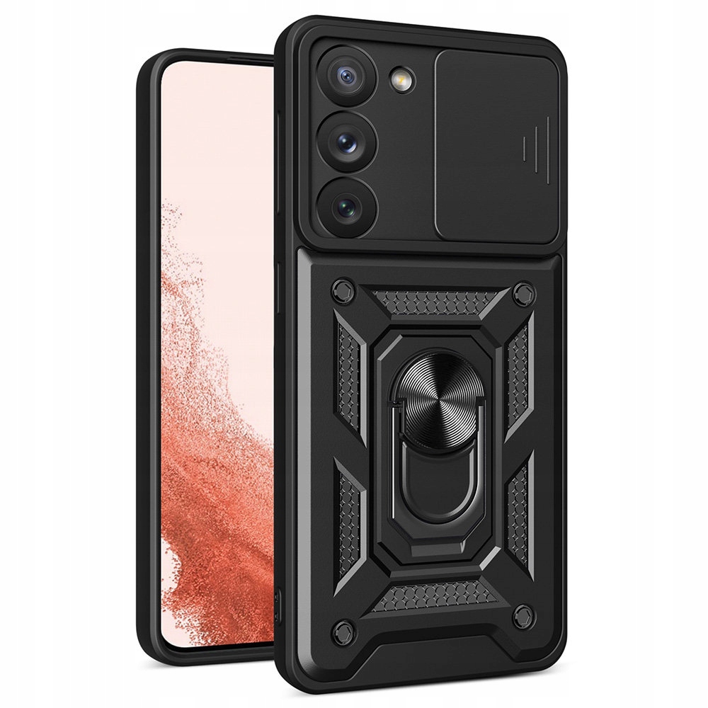 Techsuit CamShield Series etui do Samsung Galaxy S23 – czarne