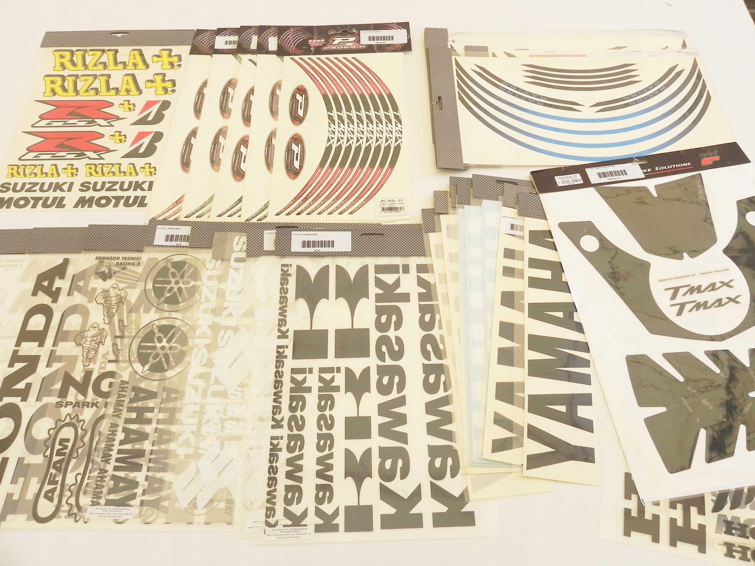 Pakiet stock hurt naklejki naklejka paski 48 kpl