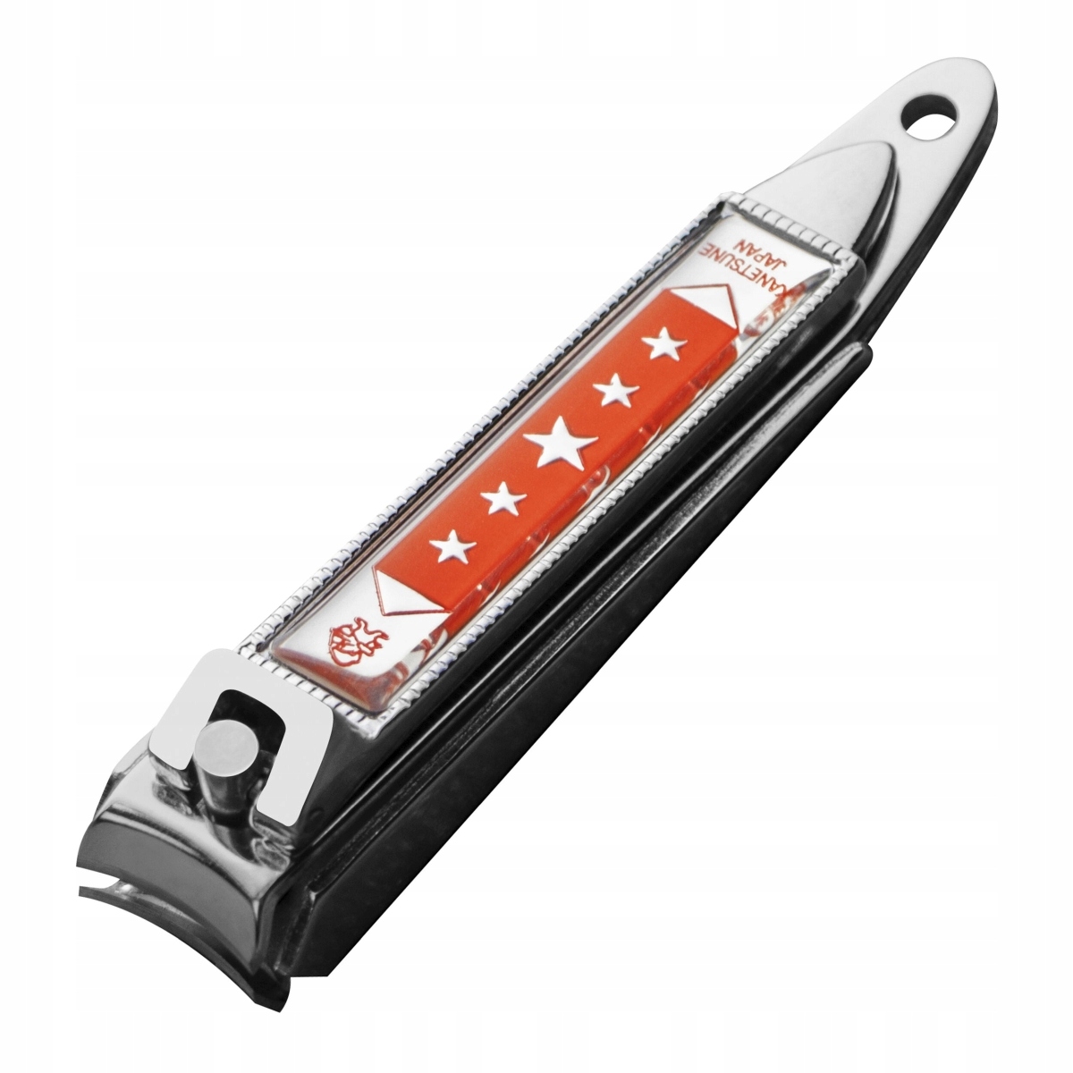Kanetsune Five Stars Rd Japonský nůž na nehty červený 8,4 cm