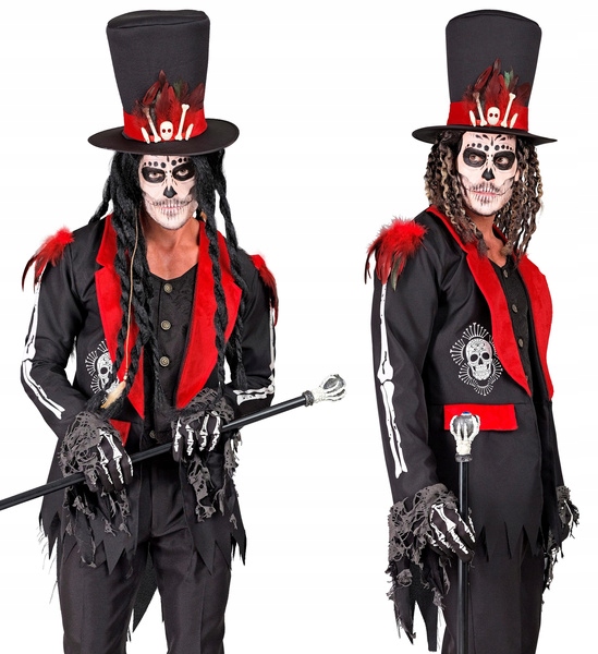 Kostým Los Muertos Dámský Převlek Pro Muže Kostým Halloween M