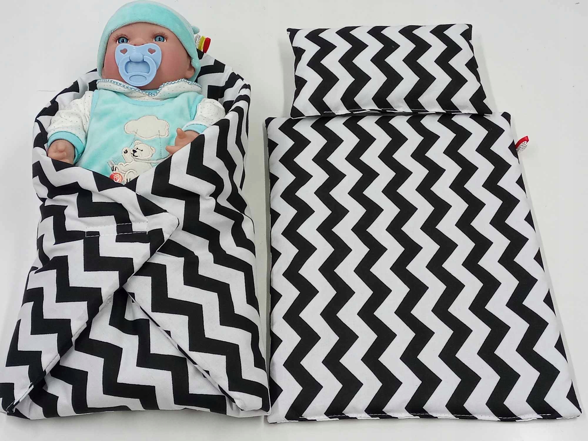 POŚCIEL + ROŻEK/BECIK DLA LALKI BOBAS, BABY BORN