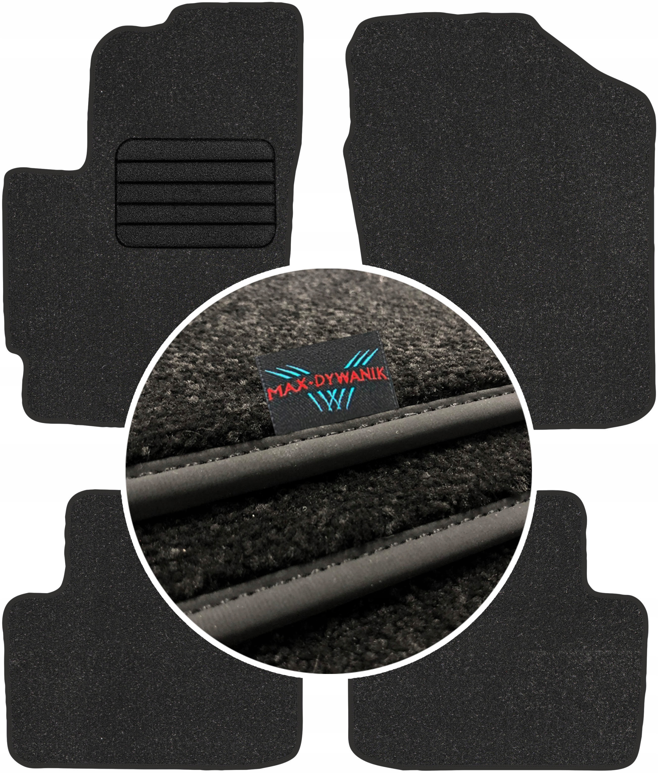 Subaru Justy 2007-2011 Koberce do auta
