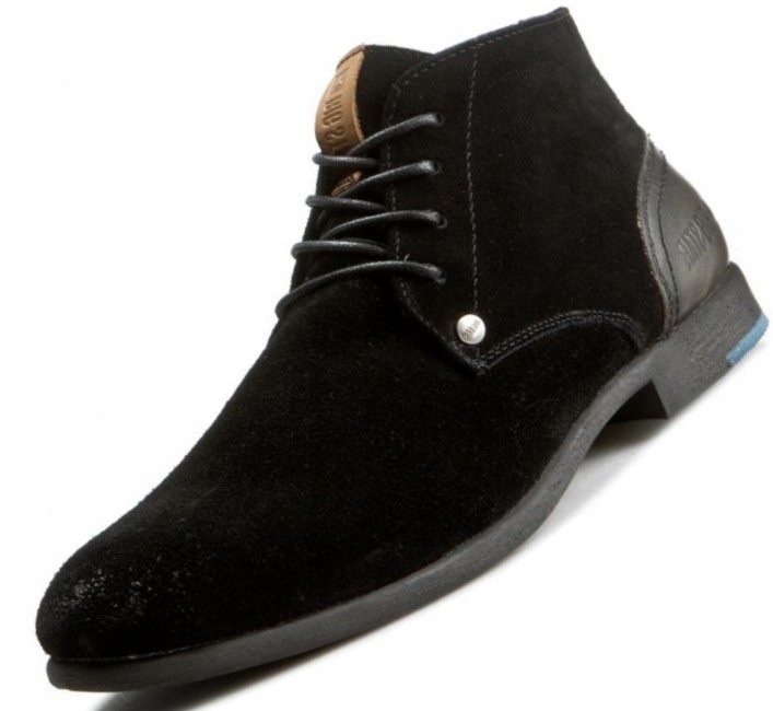 

Buty Męskie Big Star V174038 Czarne Skóra R43