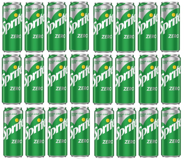 24x 330ml Sprite Zero napój bez cukru Zgrzewka