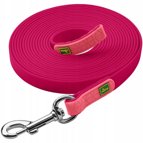 Voděodolná treningové vodítko pro psa Convenience Hunter malinová: 12 m/2 cm