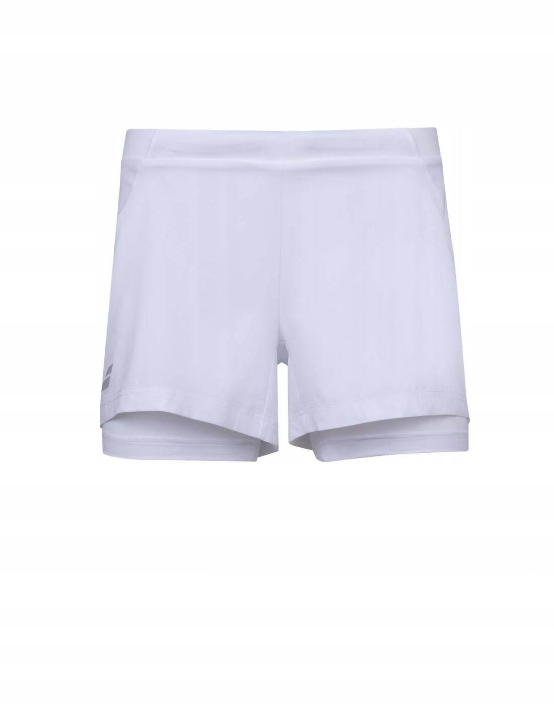 Spodenki tenisowe juniorskie Babolat Exercise Short Girl białe 12-14lat