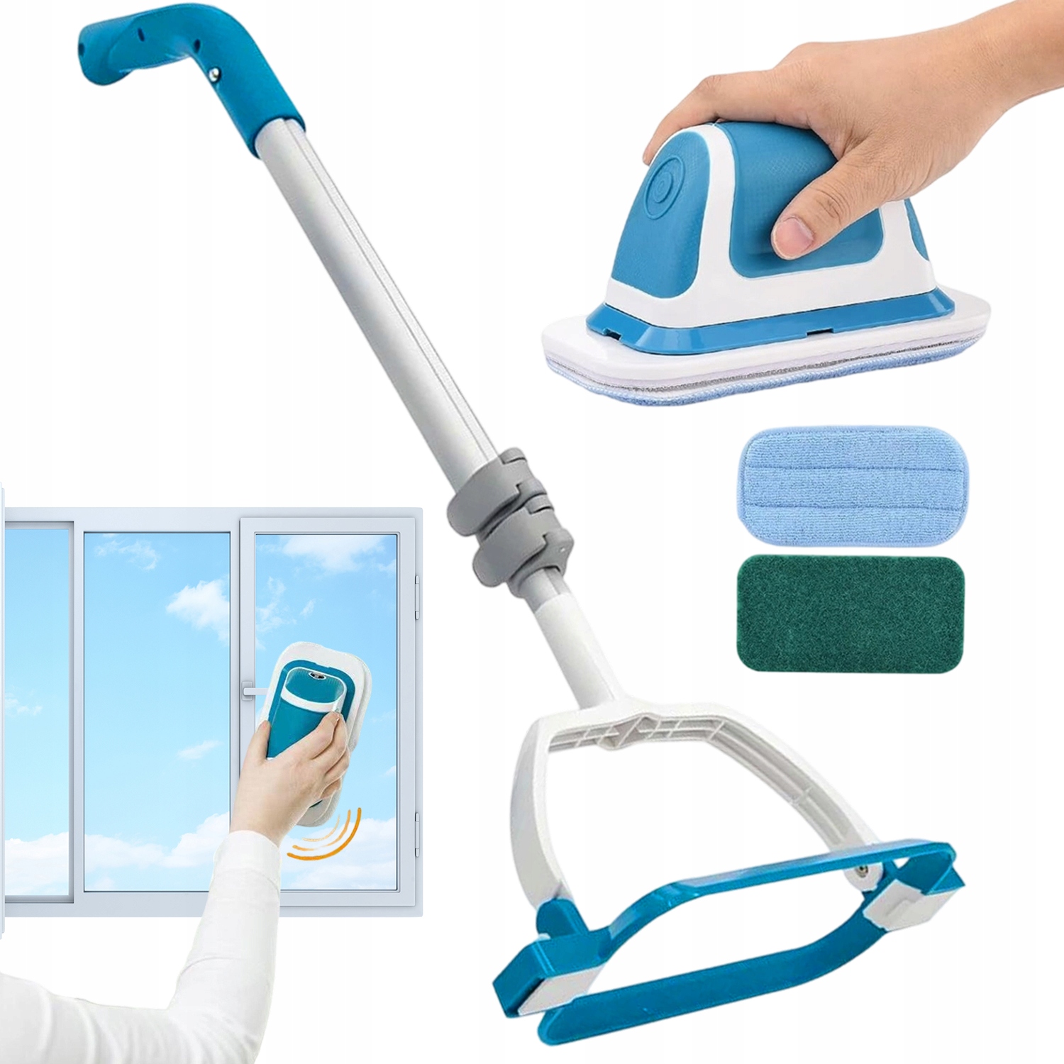 Akumulátorový kartáč na drhnutí Rotační 1500 vibrací/min do kuchyně