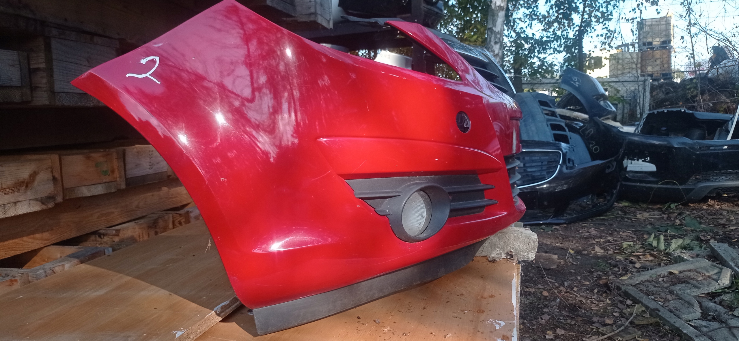 bumper front OPEL CORSA D PRZEDLIFT complete
