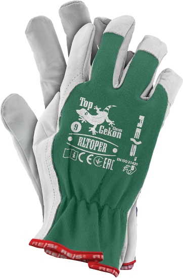 Rękawice robocze skórzane MONTERSKIE RLTOPER 8