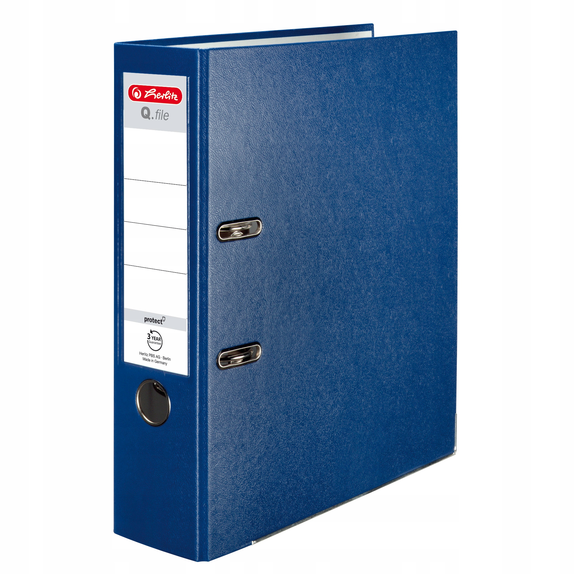 

Segregator Herlitz A4 Q.file 8cm granatowy