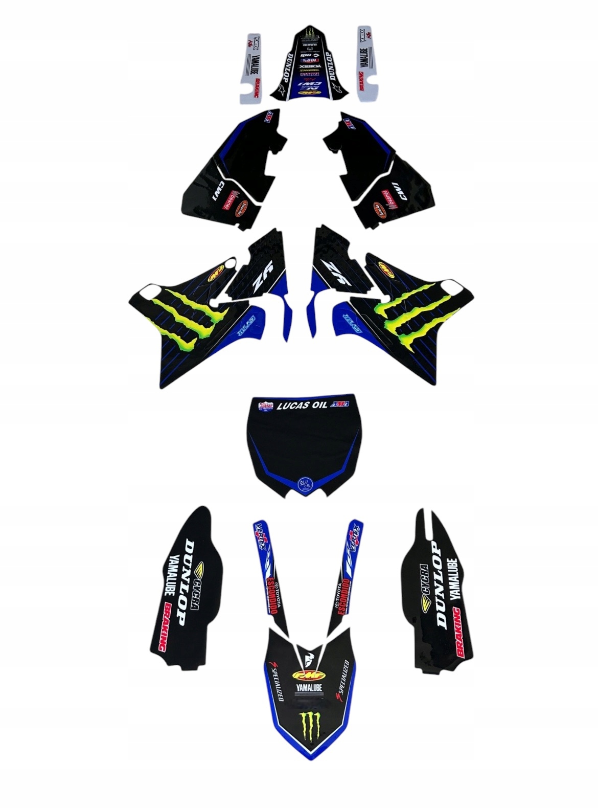 Yamaha Yz 125 250 14-21 hrubá dyha komplet Cubamoto