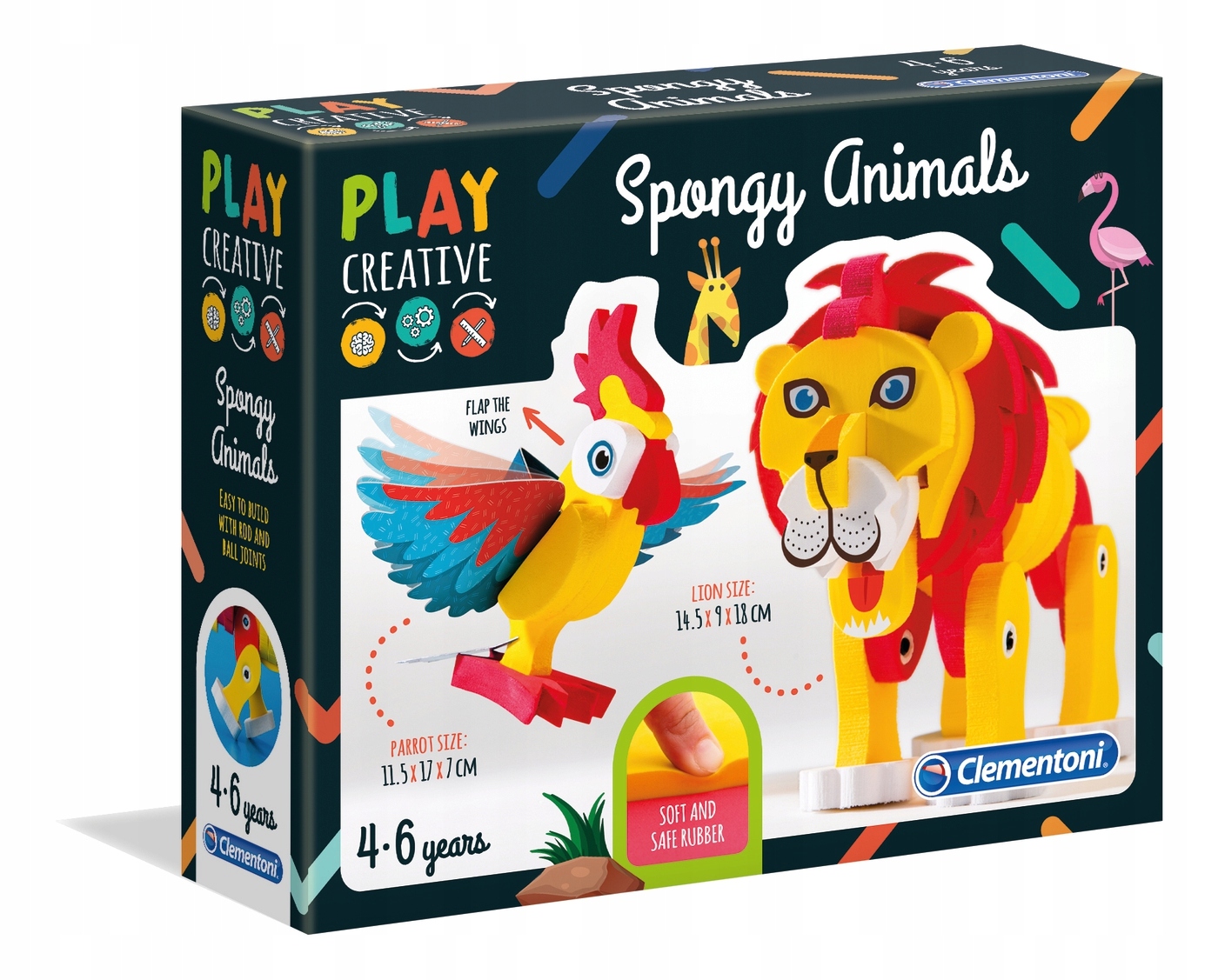 

Clementoni Play Creative Miękkie zwierzątka