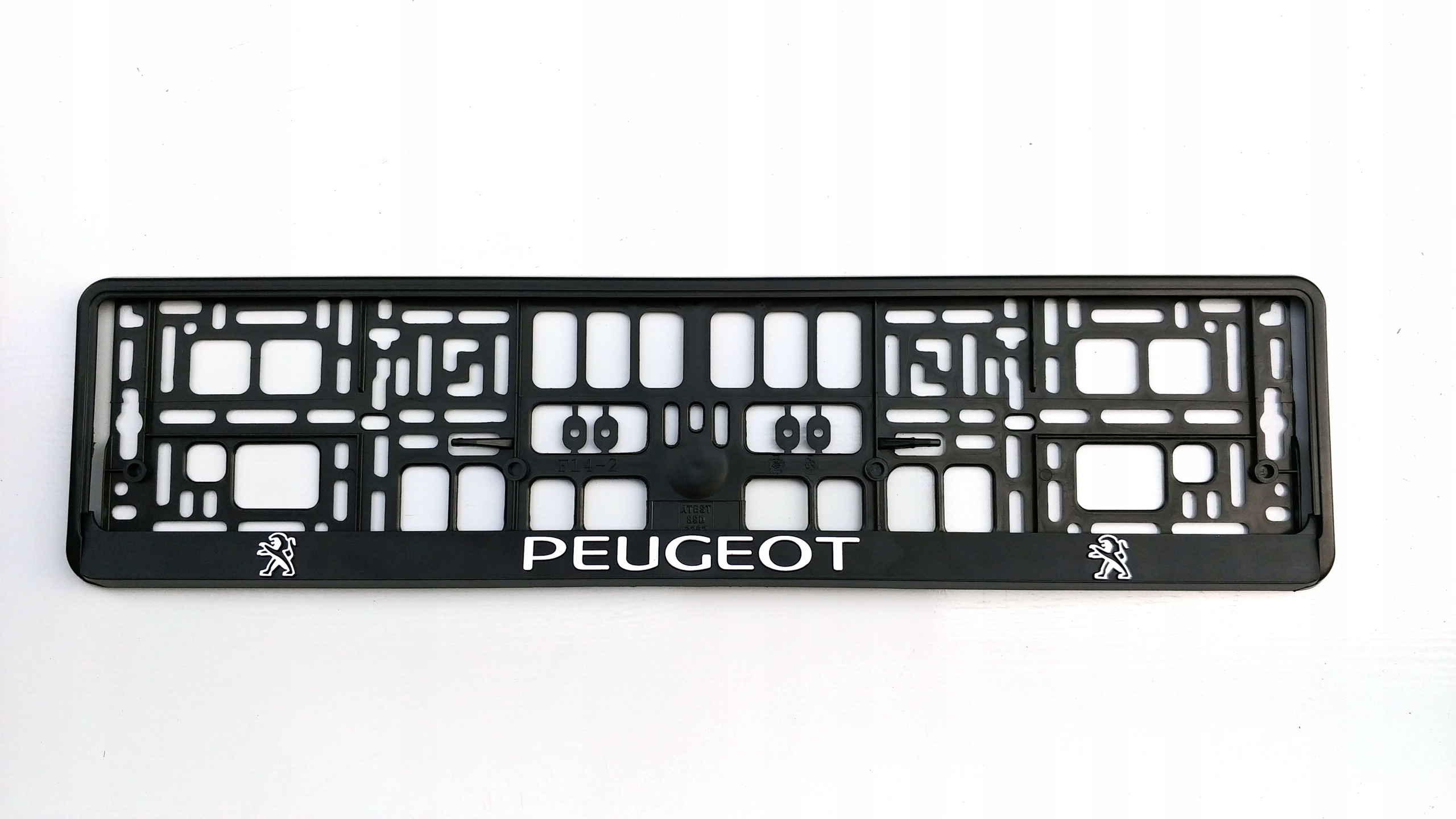 

Ramka Tablicy Rejestracyjnej Peugeot Napis