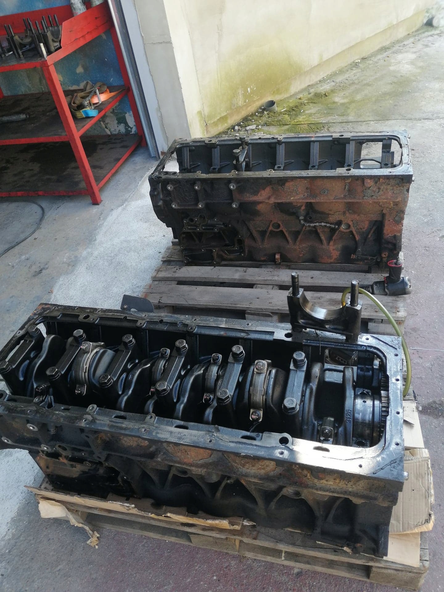 Blok silnika D2066 MAN TGA TGX TGS 350 390 430 440