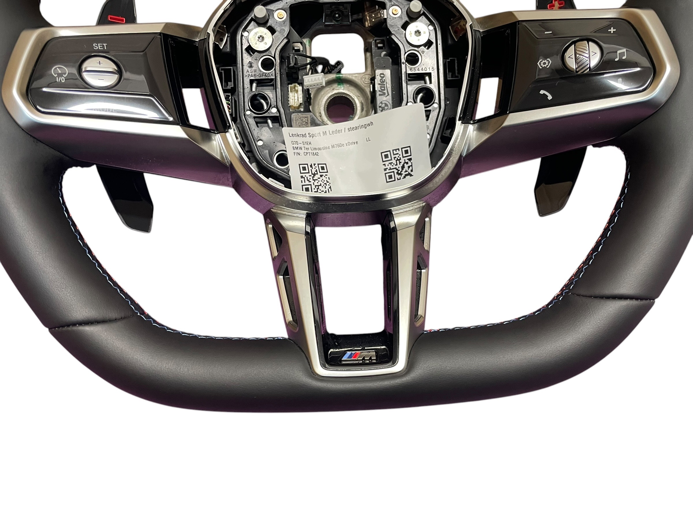 steering wheel, M PERFORMANCE with shifting BMW 7 i7 G70 original IDEAL