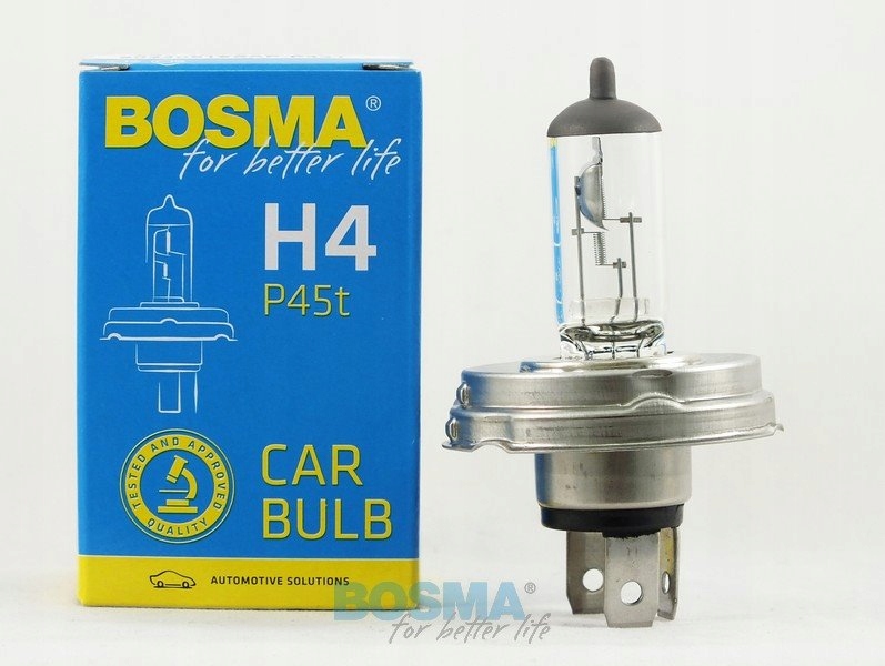 

Bosma Żarówka H4 Special 12V 60/55W P43T