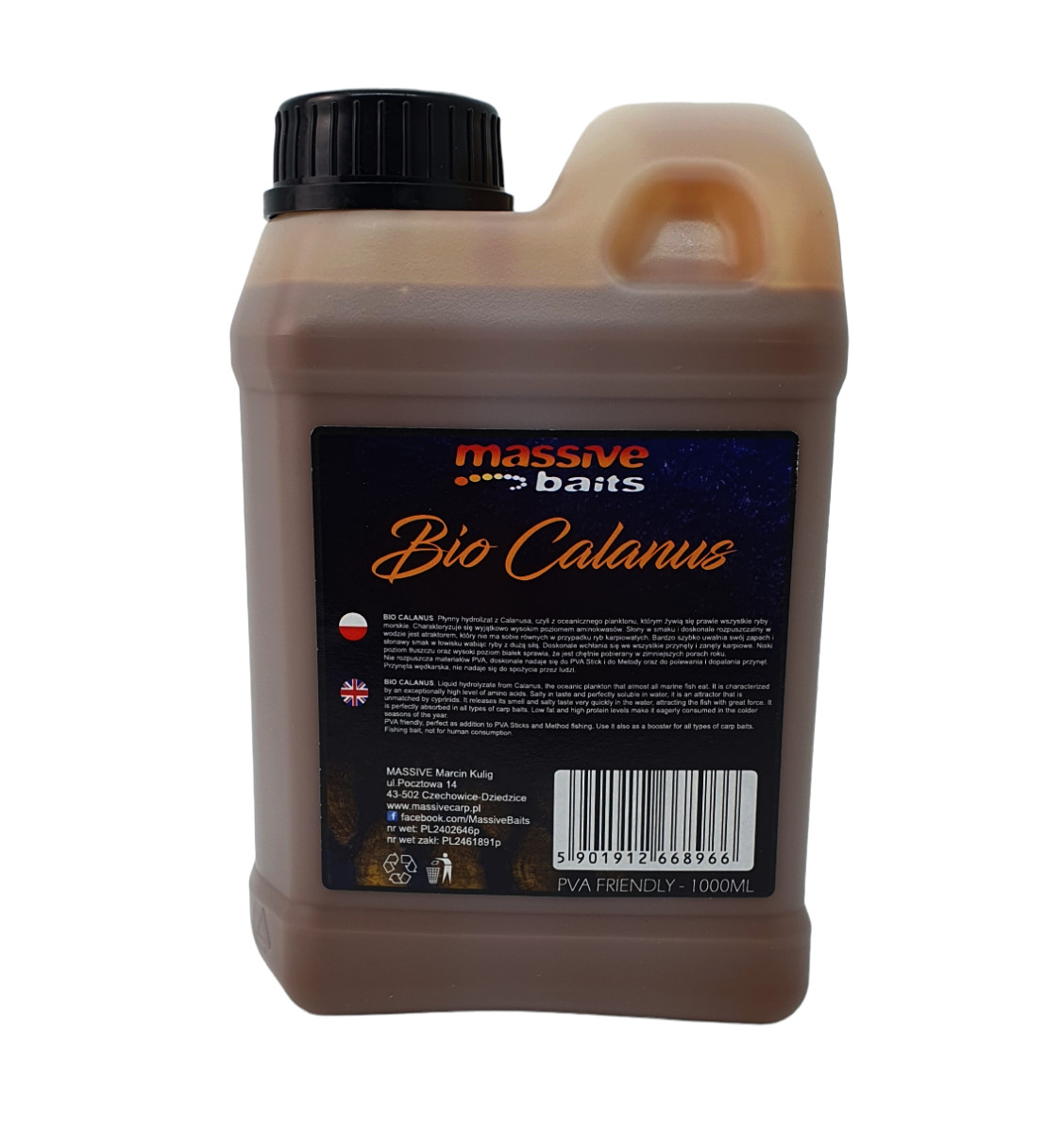 Massive Baits Liquid Bio Calanus 1L