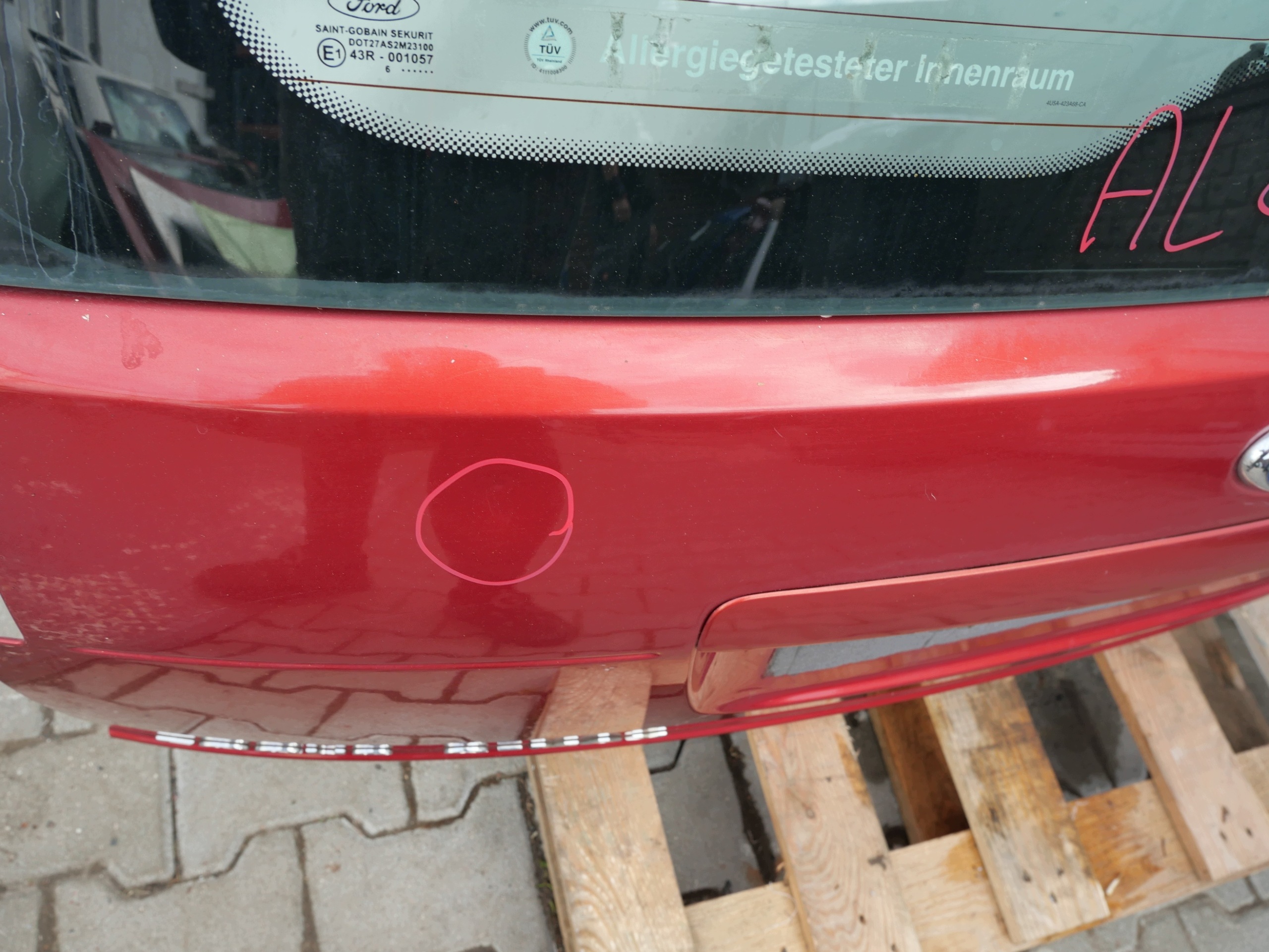 FORD FOCUS C MAX trunk door boot