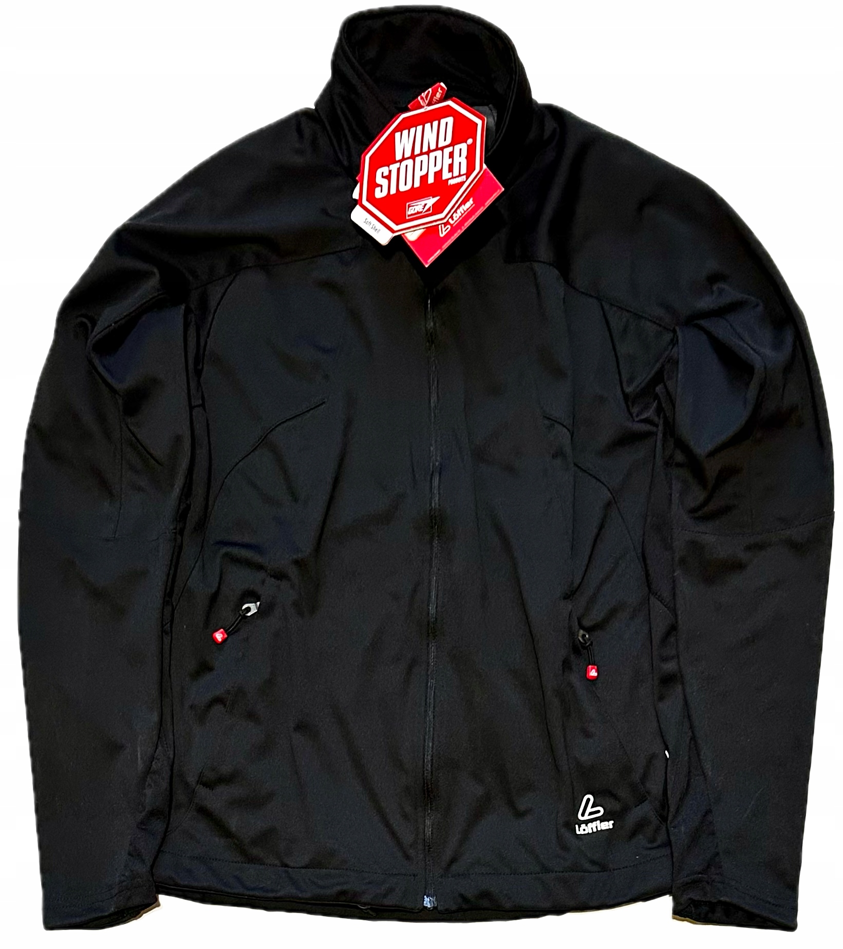 Lehká softshellová bunda Windstopper Loffler vel. 38 (M)