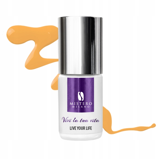 

Lakier Hybrydowy Live your life Mistero Milano 6ml