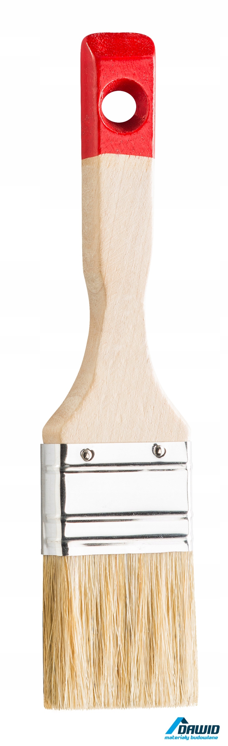 PĘDZEL PŁASKI 2 DO FARB OLEJNYCH JASNA SZCZECINA