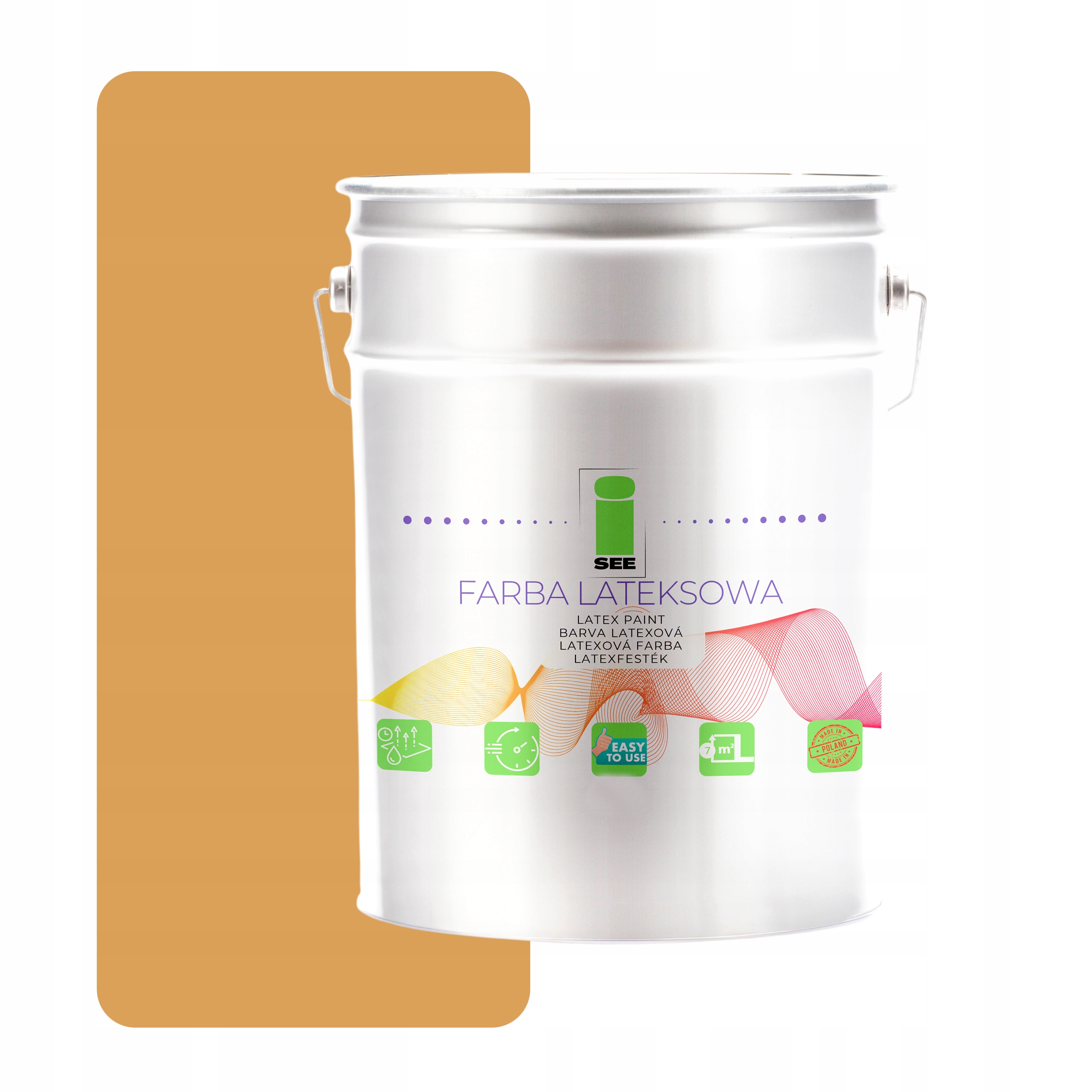 Latexová Farba Na Steny 10 L I See Hypoalergénna Svetlá Terrakota
