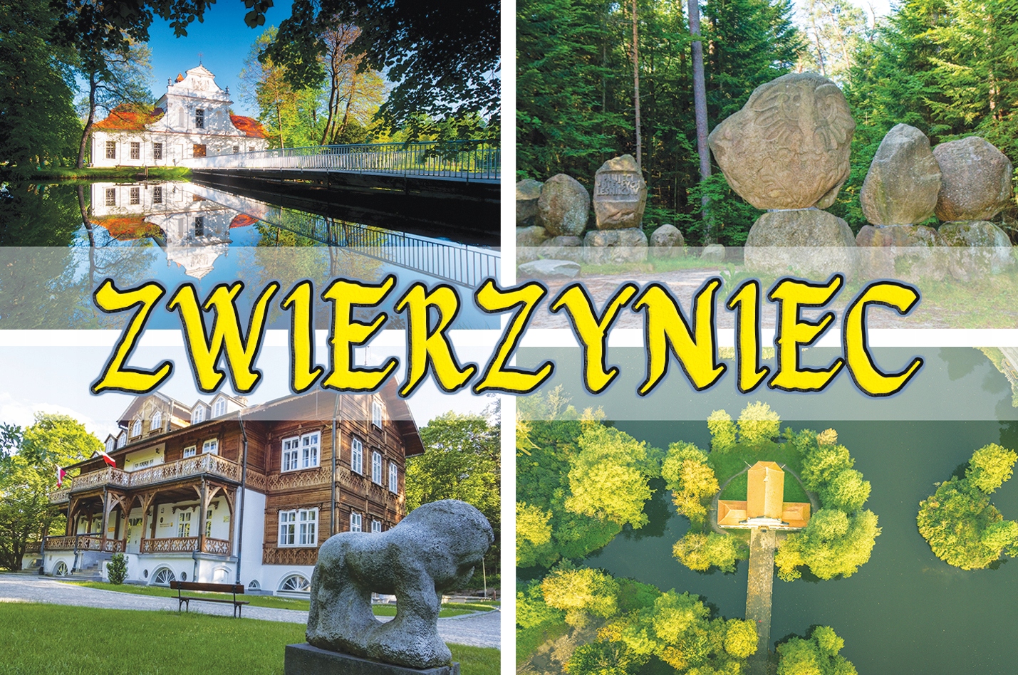 Magnesy na lodówkę miasta - ZWIERZYNIEC