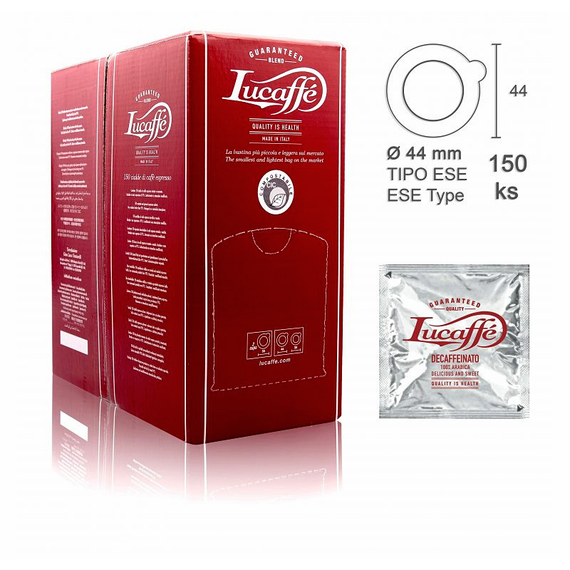 Káva v sáčcích Lucaffe 150 ks