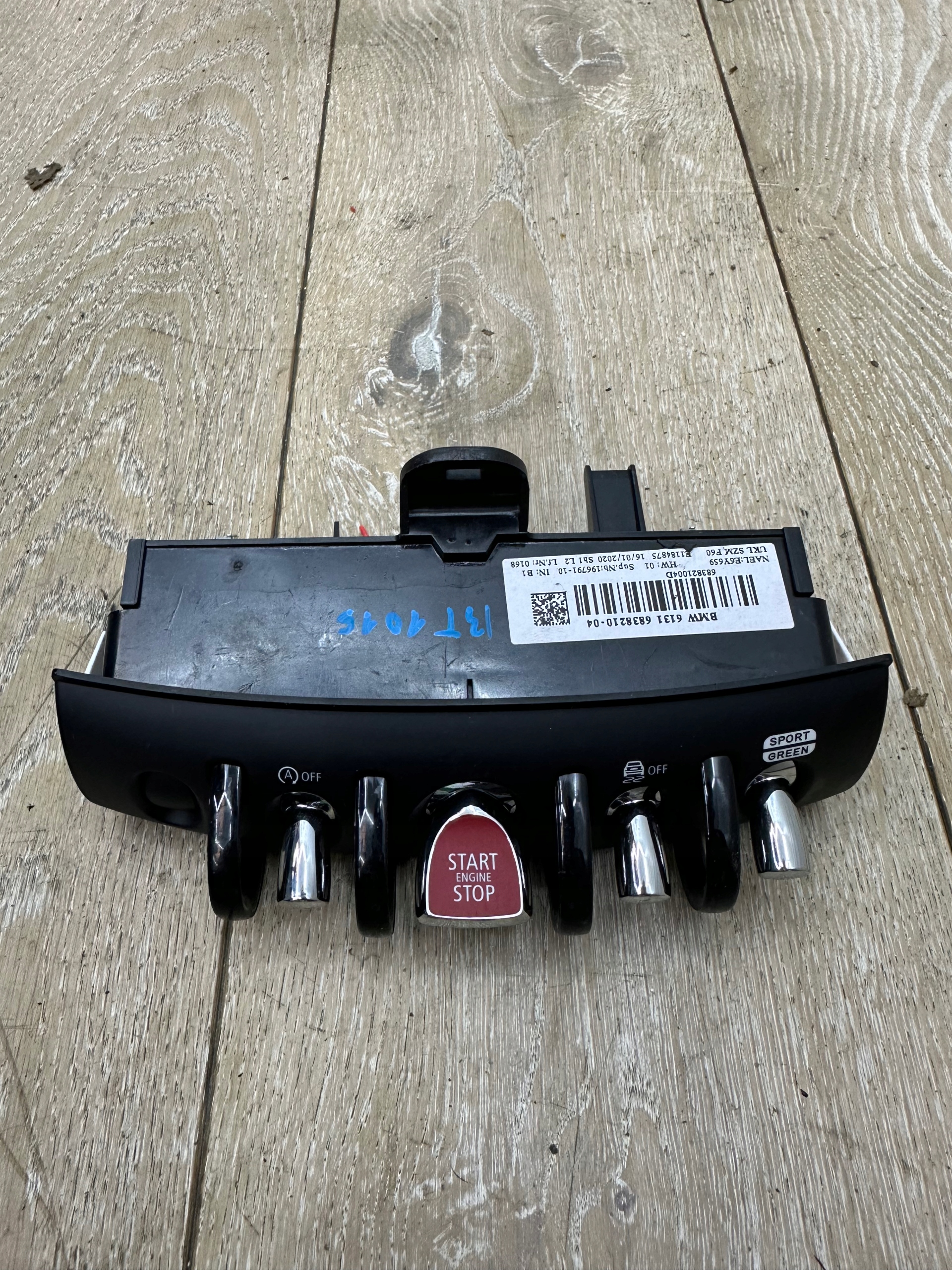 Commandes Interrupteur START STOP MINI F60 LCI COUNTRYMAN