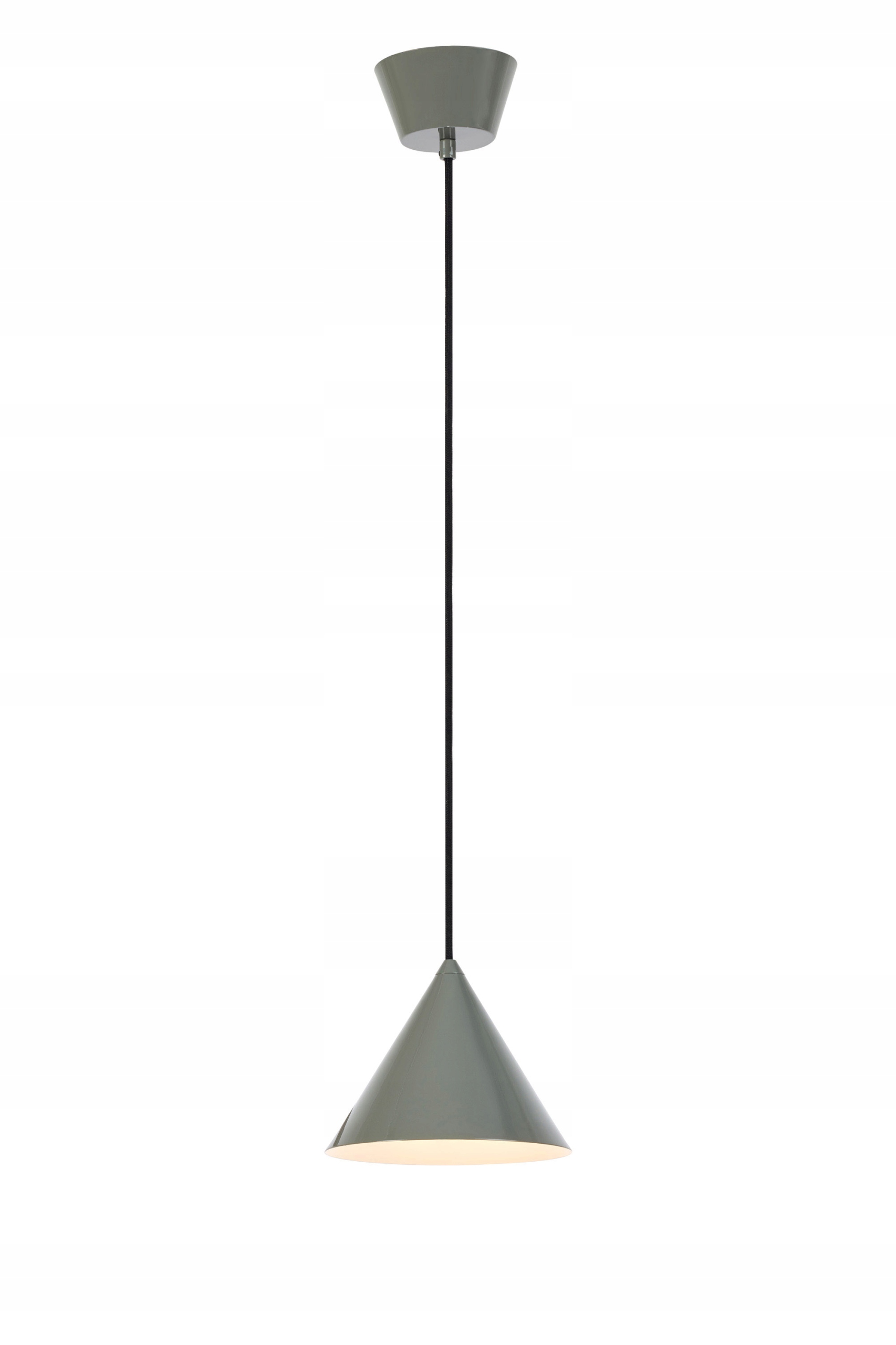 Závěsná lampa šedá s kuželovým stínítkem 19 Cm Tip 1xE14 109164 Markslojd