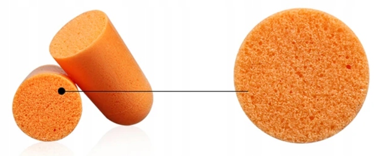 Zatyczki do uszu STOPERY PRRZECIWHAŁASOWE Wkładki od uszu !SNR 36dB! x400 Marka inna