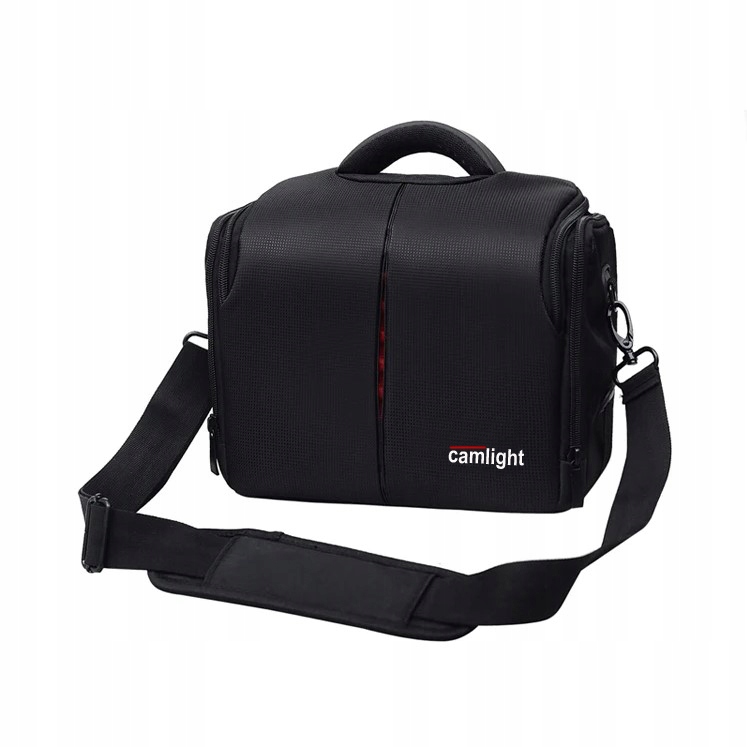 Duża 21 X 16 x 12 cm Torba Na Aparat Fotograficzny Lustrzanke Dslr akces