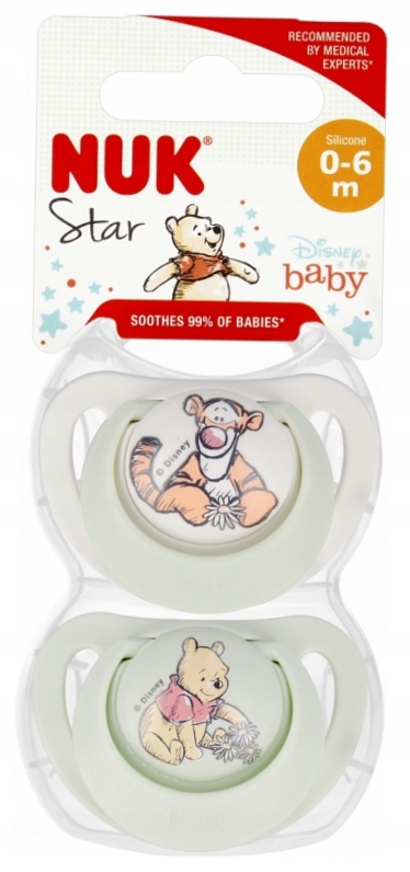 Smoczki 0-6m Star NUK