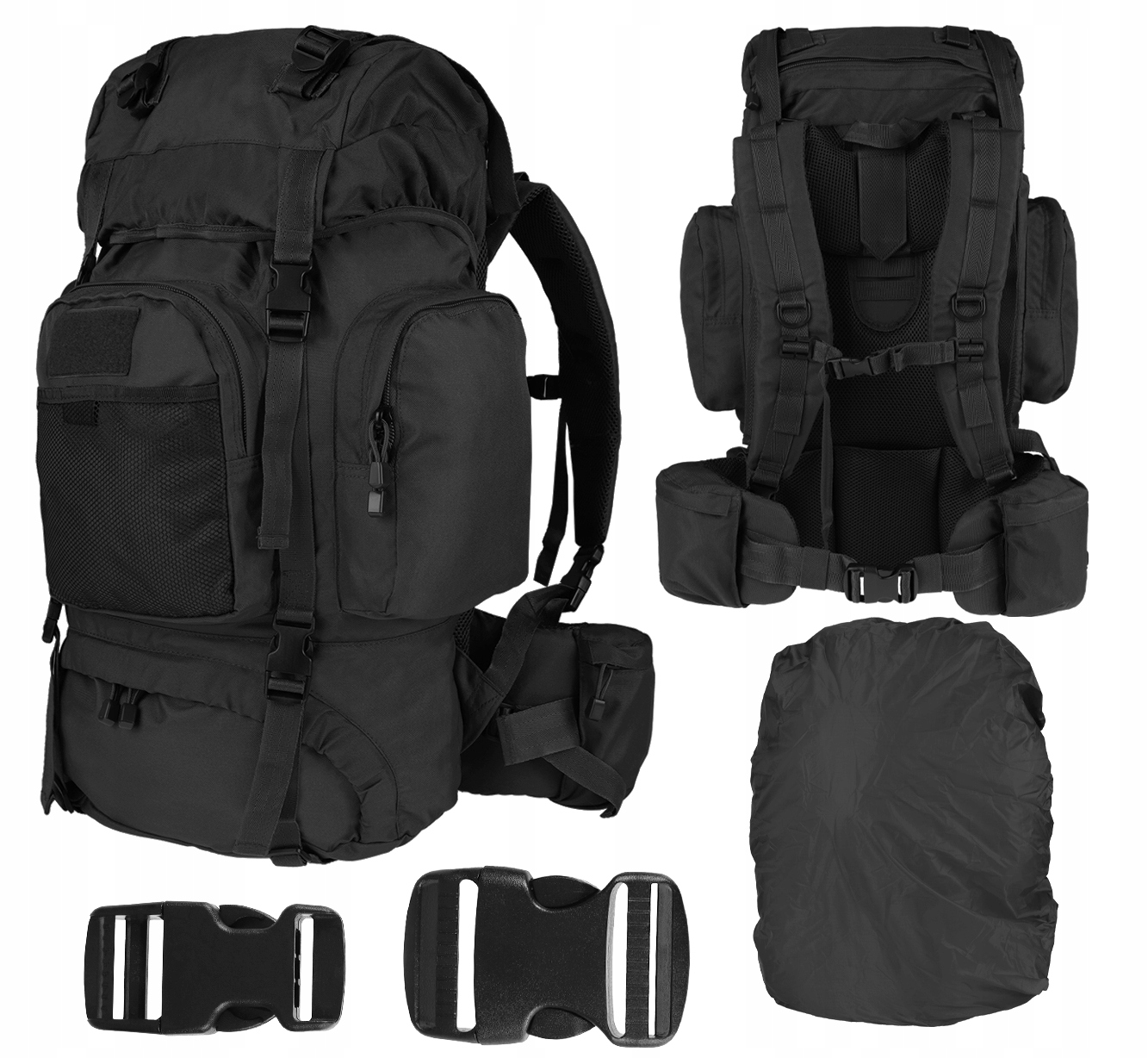 Batoh Turistický Taktický Batoh Mil-tec Commando 55L S Pouzdrem