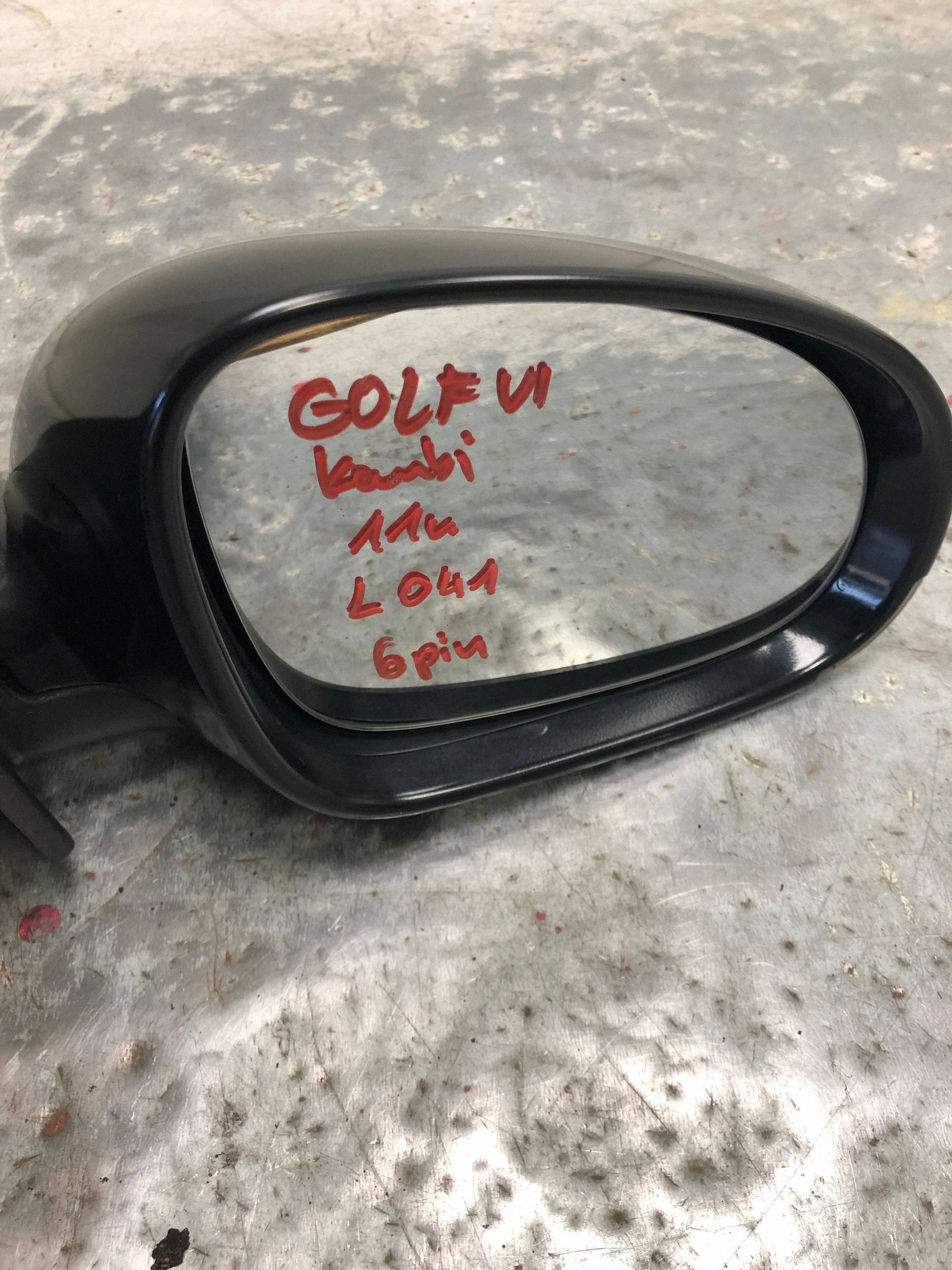 mirror right 6 PIN L041 VW GOLF VI KOMBI 1K5857934