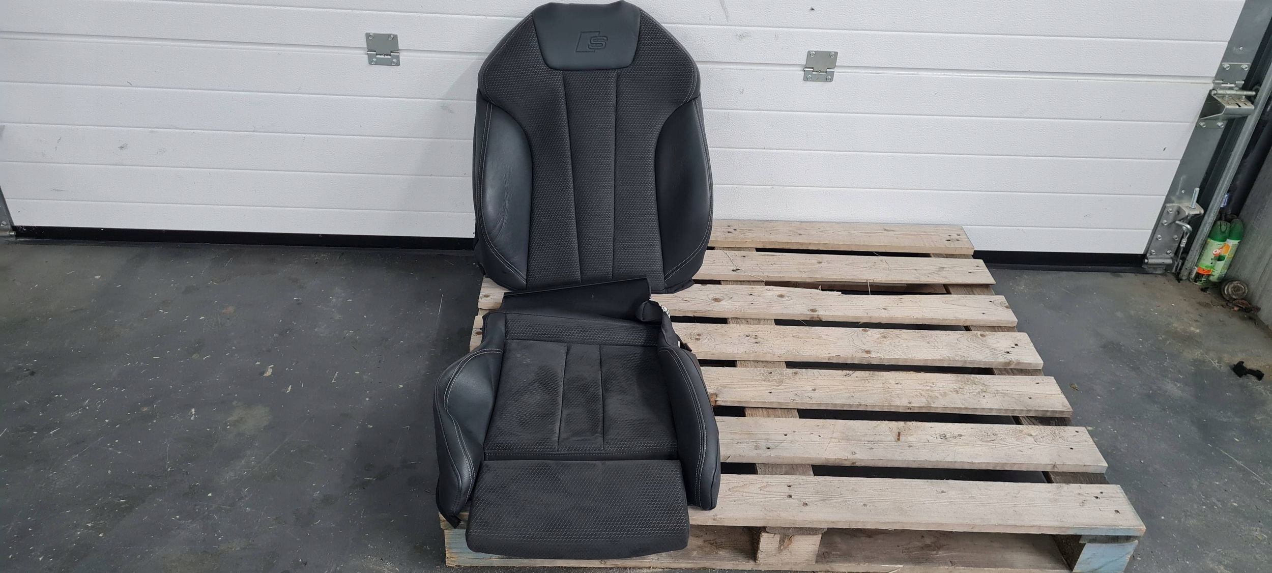 A5 8W LIFT side seat seat ALCANTARA leather SLINE right front A4 B9 8W