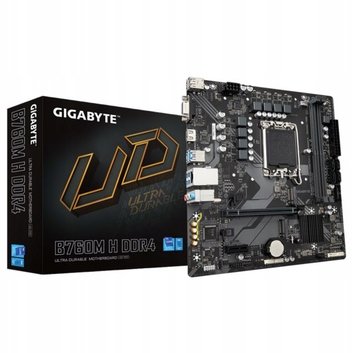 Gigabyte Mb Sc LGA1700 B760M H DDR4, Intel B760, 2xDDR4, 1xHDMI, …