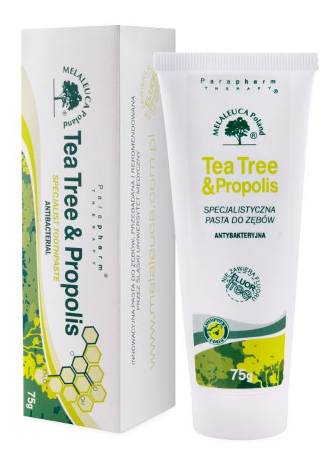 

Tea Tree Propolisowa pasta do zębów bez fluoru