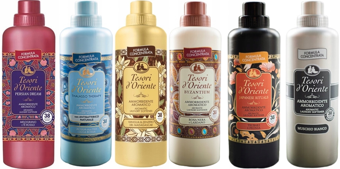 Tesori d'Oriente Sada 6 italských avivážních přípravků 760 ml Ptvbjm