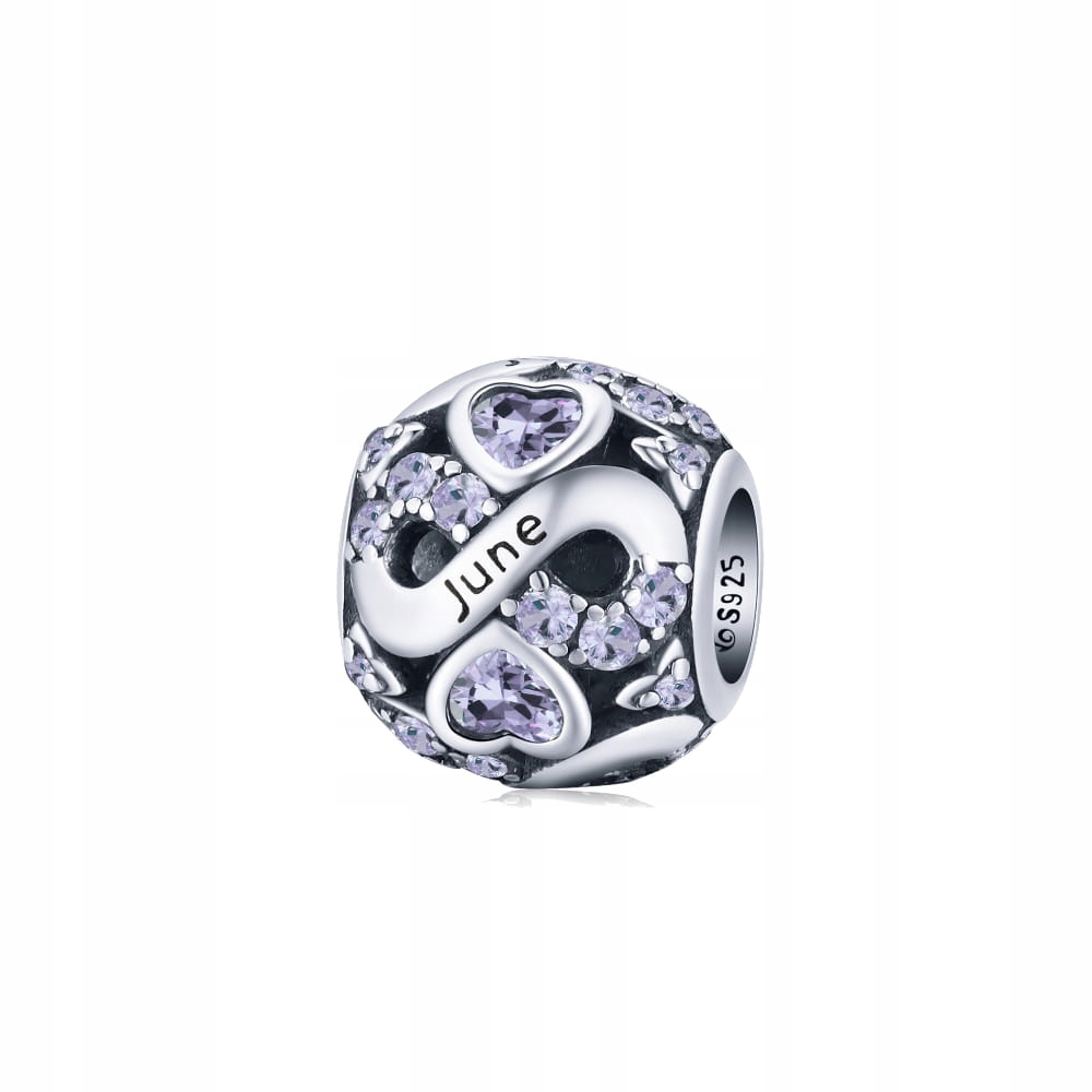 Charms Ornamo Věčný červen stříbro o ryzosti 925