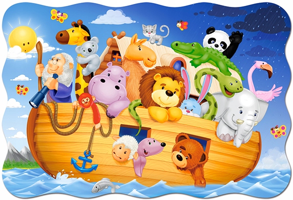Puzzle 20 el. Maxi C-02245 Noah's Ark EAN (GTIN) 5904438002245