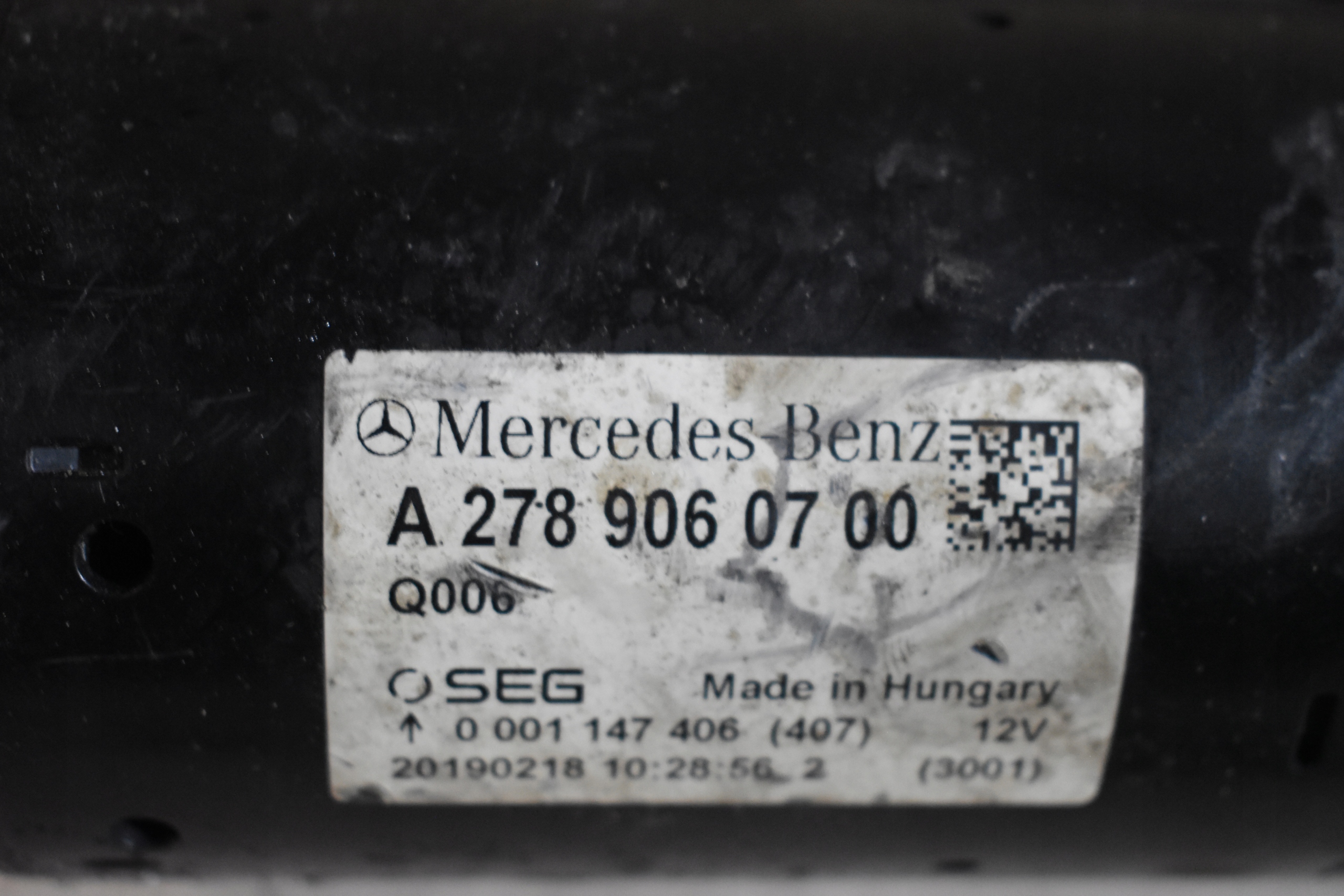 IDEALNY starter wiring MERCEDES 1