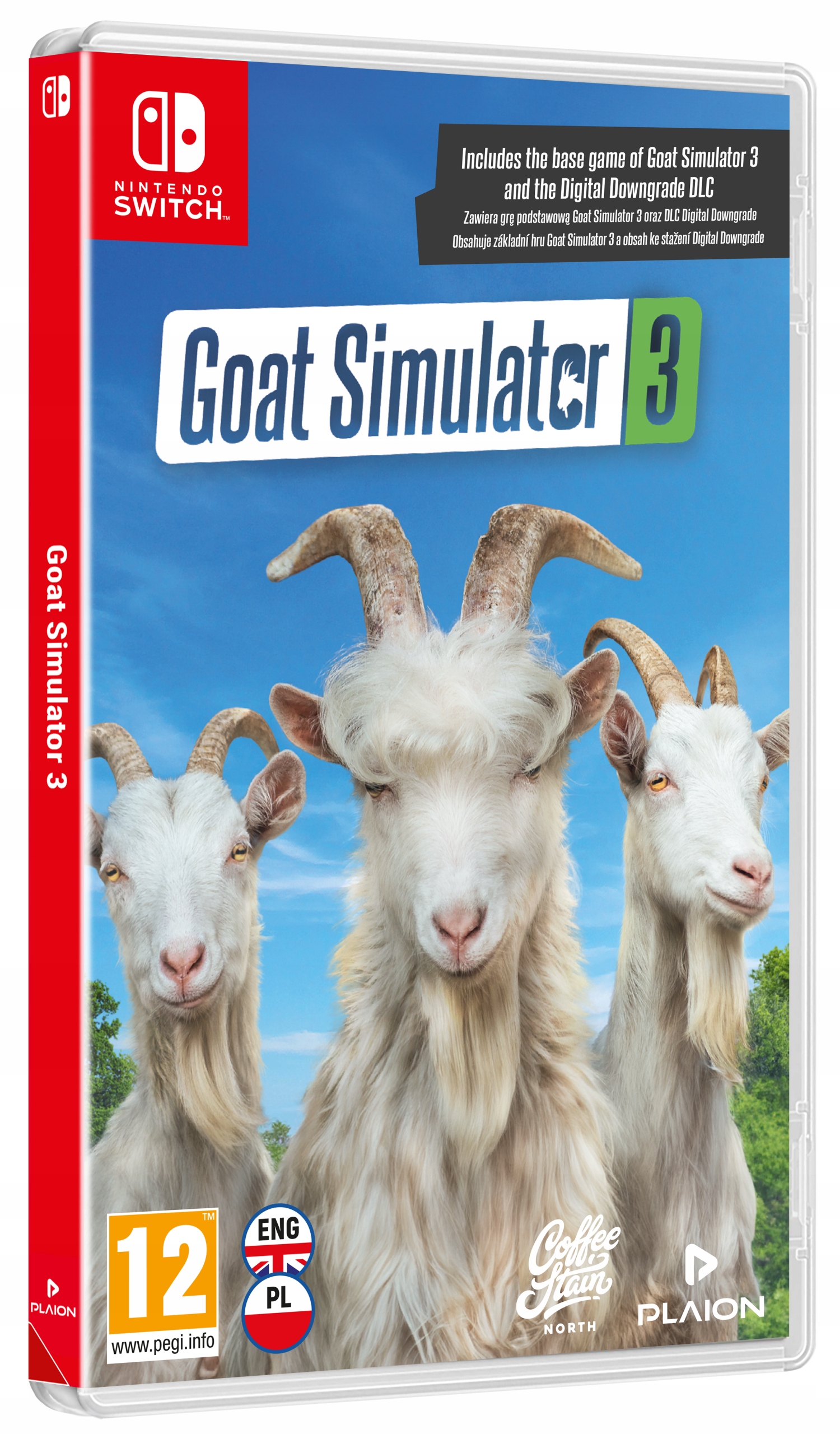 Nintendo Switch PS5 Goat Simulator 3 GOAT IN A BOX Goat Simulator 3 Goat in a Box Edition PlayStation 5 (PS5