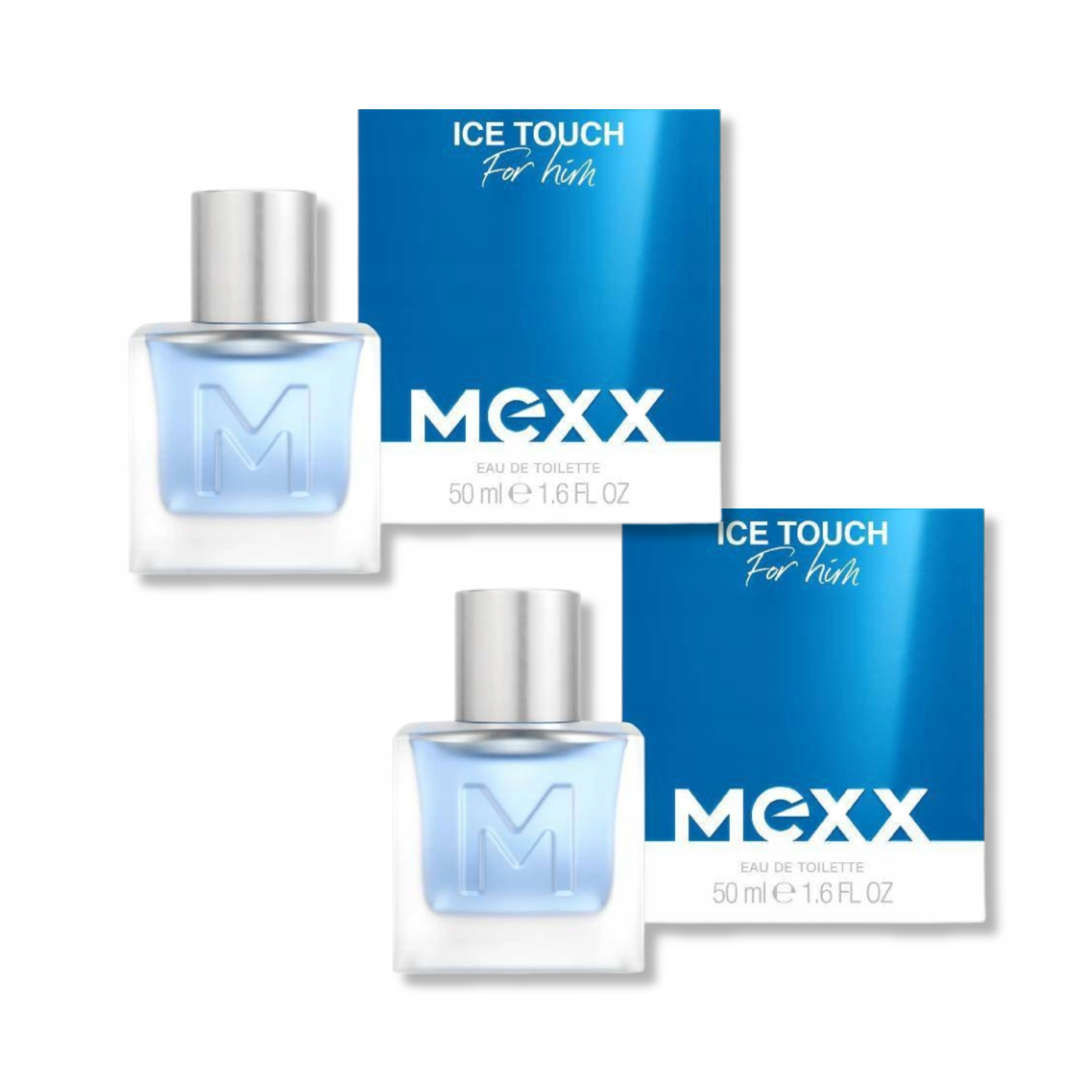 Mexx Ice Touch Man edt Toaletní voda pro muže New Sada 2 x 50 ml