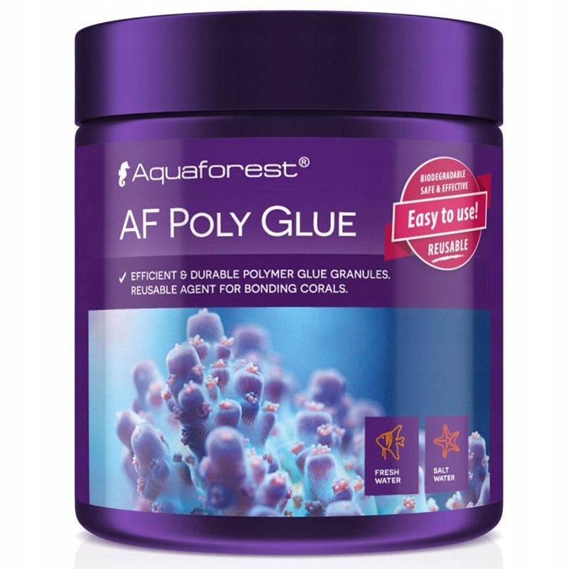 Polymerové Lepidlo Na Korály Granulát Mořské Akvárium Rapidny 250 ML