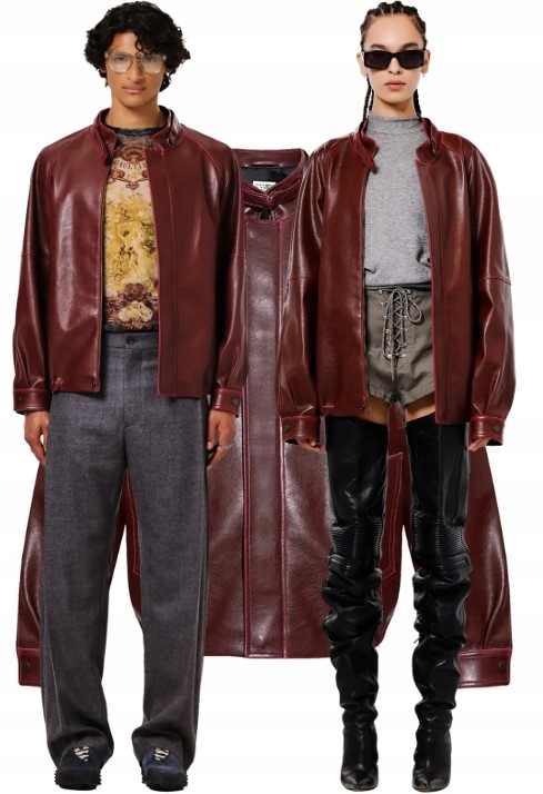 MM6 Sports Jacket Burgundy 50