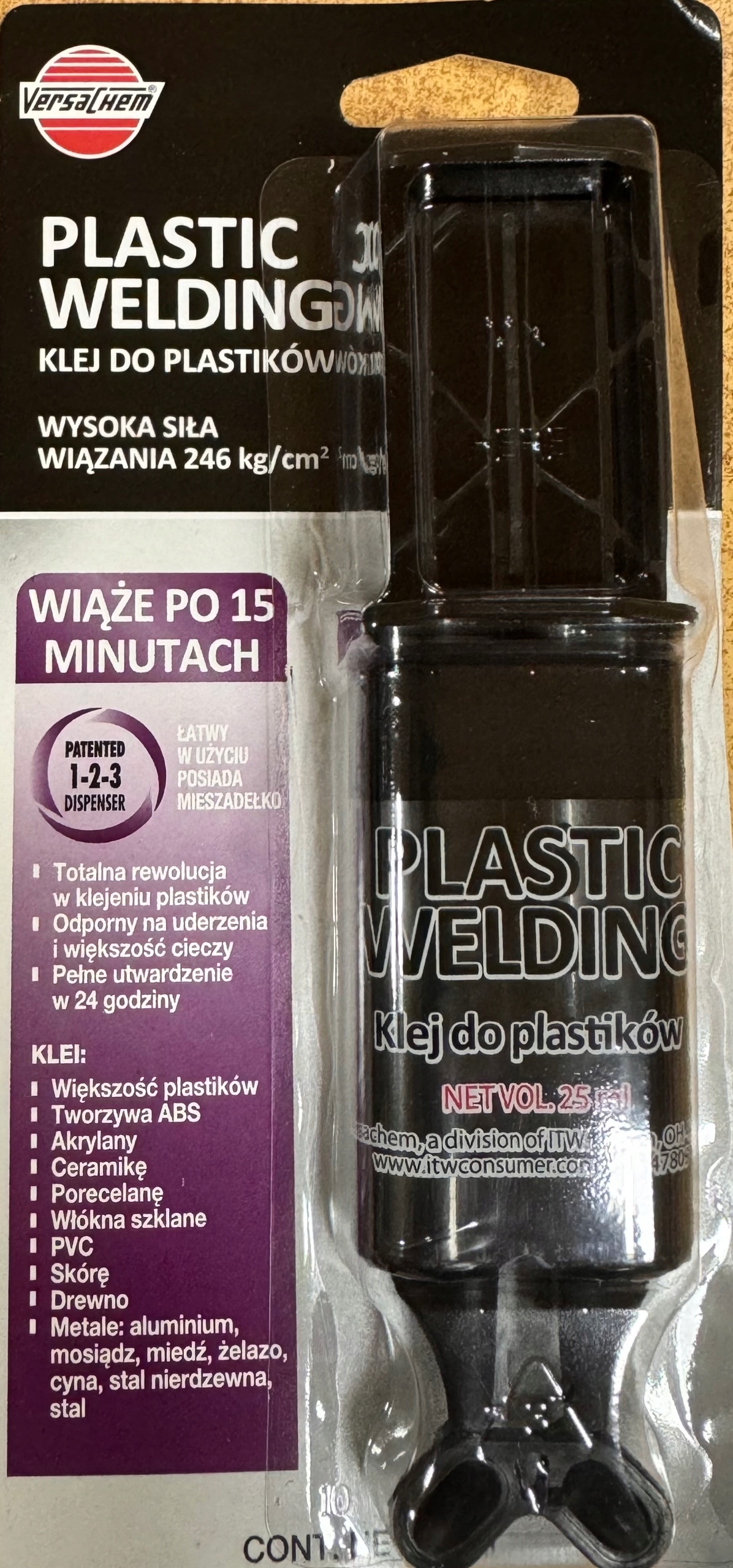 KLEJ do plastiku PLASTIC WELDing system USA MOCNY