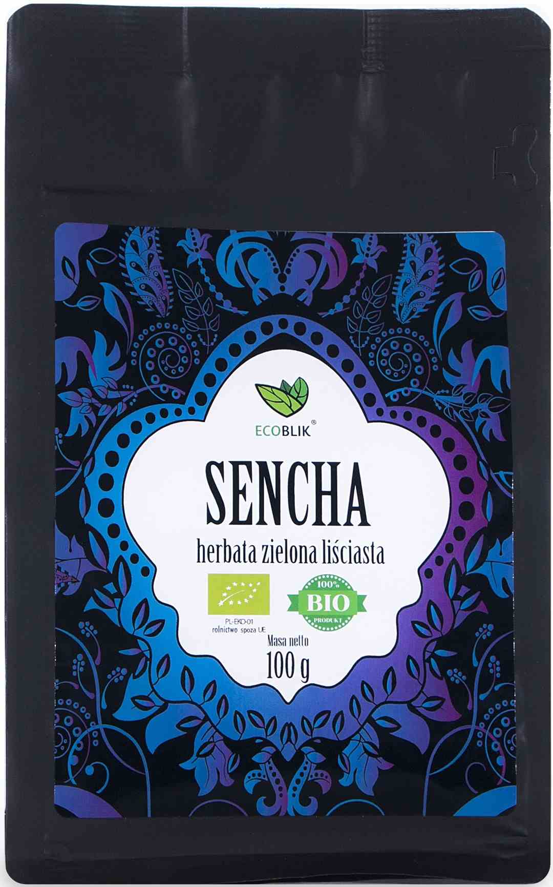 Levně Sencha Čaj Zelený Bio 100g Aliness Ecoblik