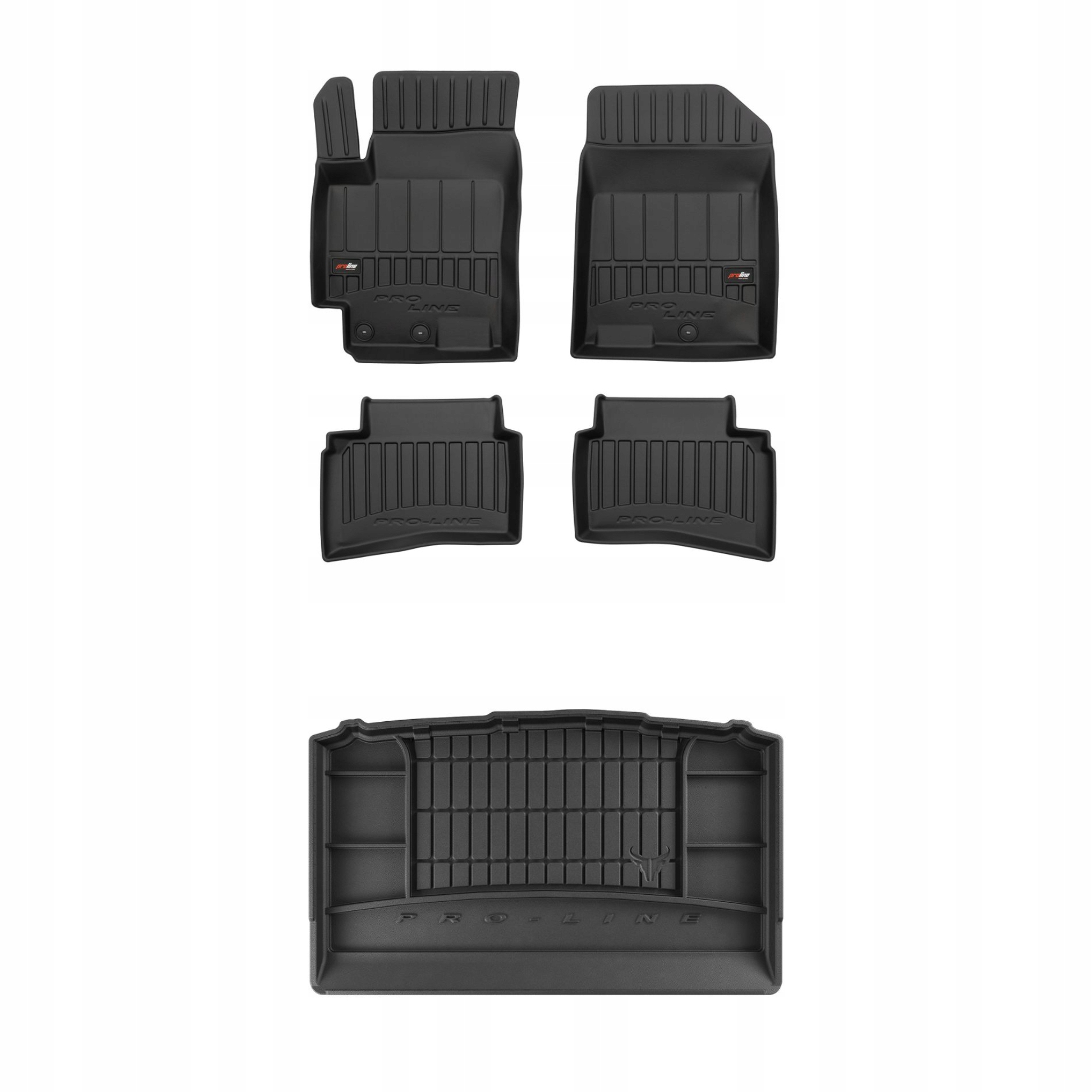 Sada gumových kobercov a rohoží pre Kia Stonic od roku 2017