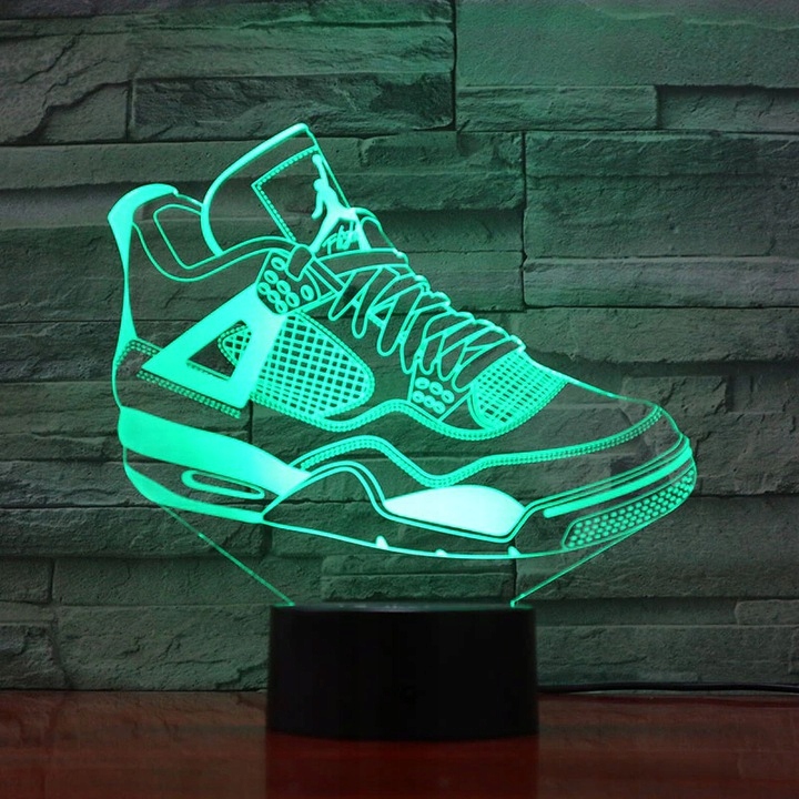 Lampka na biurko But Sneakers 16kol. LED PLEXIDO Kolor wielokolorowy